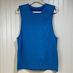 Lululemon Men’s Metal Vent Tech Muscle Tank Blue Size Medium